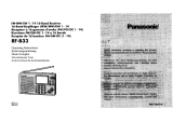 Panasonic RF-B33 Owner's manual