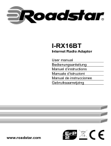 Roadstar I-RX16BT User manual