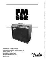 Fender FM 65R Owner's manual