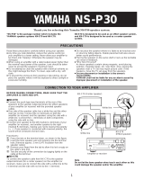 Yamaha NS-P30 User manual