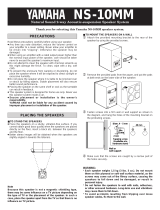 Yamaha NS-10MM Owner's manual