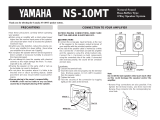 Yamaha NS-10MT Owner's manual