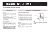 Yamaha NS-10MX User manual