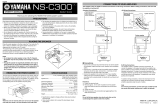 Yamaha NS-C300 Owner's manual