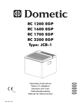 Dometic CombiCool RC 2200 EGP, RC 1600 EGP, RC 1200 EGP Operating instructions