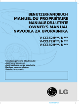 LG V-CC162H Series User manual