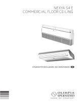 Olimpia Splendid Nexya S4 E Ceiling Inverter Commercial Installation guide