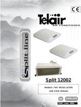 Telair Split 12002 User manual
