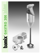 Bamix GASTRO 200 PROFESSIONAL DAILY User manual