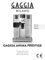 Gaggia Anima Prestige User manual