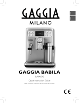 Gaggia Babila - SUP046DG User manual