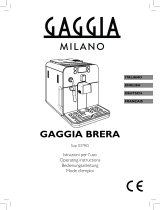 Gaggia Brera Owner's manual