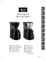 Melitta Easy Therm/EasyTop® Therm Owner's manual