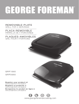 George Foreman GRP1060B-T User guide