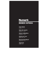 Numark  Mixdeck Express  User guide