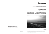 Panasonic CQDP153WA Operating instructions