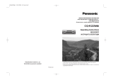 Panasonic CQR223WA Operating instructions