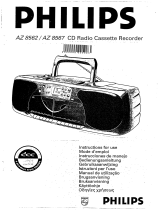 Philips AZ 8567 User manual