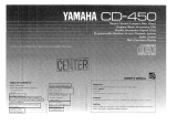 Yamaha CD-450 Owner's manual