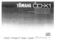 Yamaha CD-X1 Owner's manual