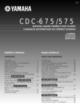 Yamaha CDC-675 User manual