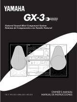 Yamaha GX-3 User manual
