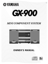 Yamaha GX-900 User manual