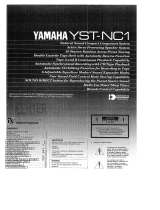Yamaha YST-NC1 Owner's manual