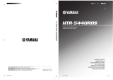 Yamaha HTR-5440RDS User manual