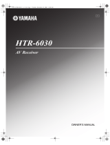 Yamaha HTR-6030 User manual