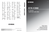 Yamaha HTR-N5060 Owner's manual