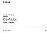 Yamaha RX-A1060 Owner's manual