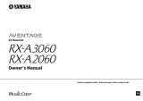 Yamaha RX-A3060 User manual