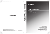 Yamaha RX-V1400RDS Owner's manual