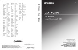 Yamaha RX-V2500 Owner's manual