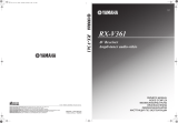 Yamaha RX-V361 Owner's manual