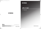 Yamaha RXV461BL User manual