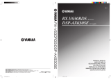 Yamaha DSP-AX630SE User manual