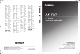 Yamaha RX-V659 Owner's manual
