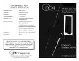 Dcm TF-400 Series Two Owner's manual