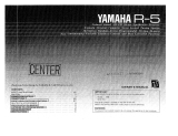 Yamaha R-5 Owner's manual