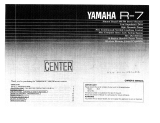Yamaha R-7 Owner's manual