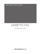 De Dietrich DHB7915XC Owner's manual