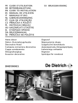De Dietrich DHD590XE1 Owner's manual