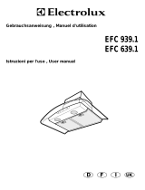 Electrolux EFC939.1X/CH User manual