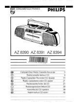 Philips AZ 8394 User manual