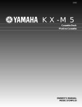 Yamaha KX-M5 Owner's manual