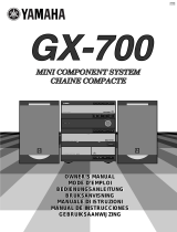 Yamaha GX-700 User manual