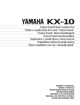 Yamaha KX-10 User manual