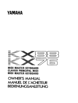 Yamaha KX88 Owner's manual